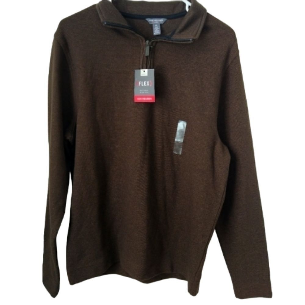 NWT Mens Quarter Zip Golf Pull Over Size Small